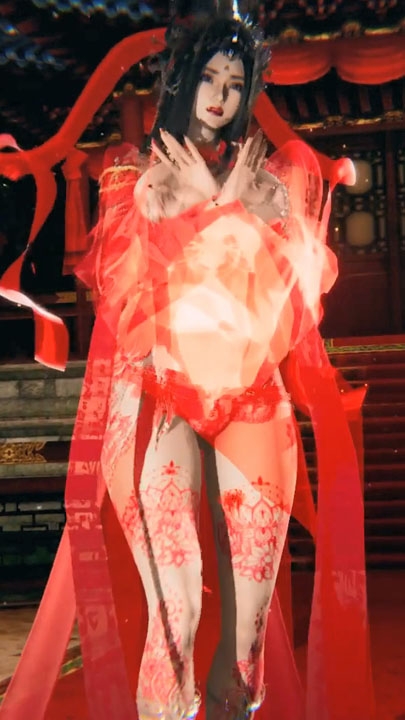 3D仙侠古风-GimmexGimme古装版-红