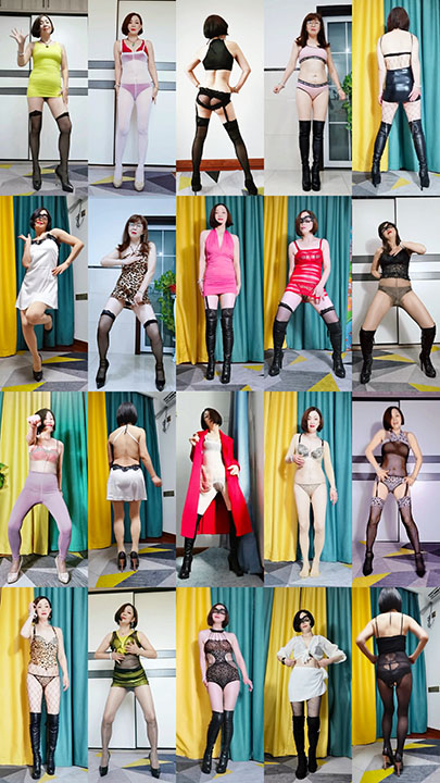 广场舞 陈静 熟女丝袜内衣私拍骚舞合集 30部