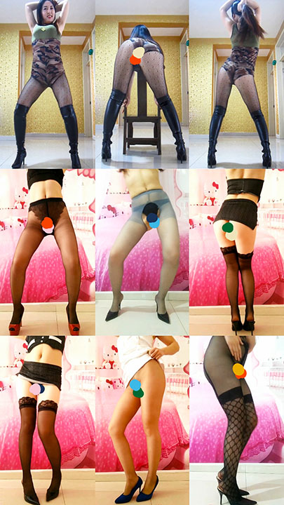 KS|金金 广场舞长腿丝袜御姐 私拍定制热舞 10V