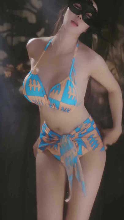 抖音 辣条条SSS 道具内衣丁字裤直播热舞5V【1.27G】