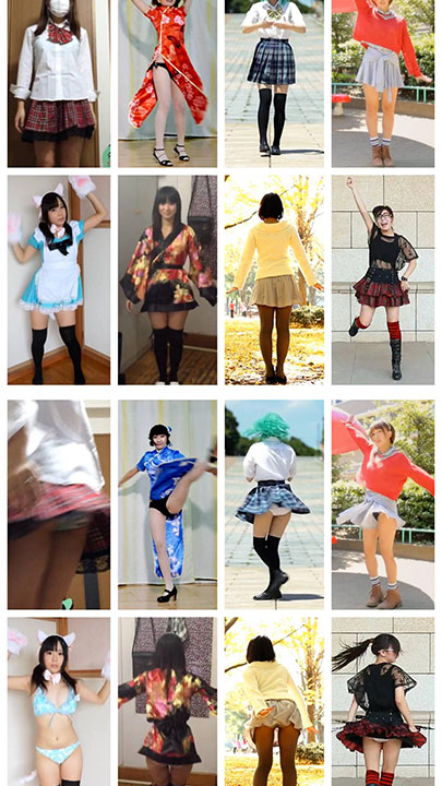 【舞蹈大师】二次元小姐姐舞蹈走光 第一季 003 [8V/398MB]