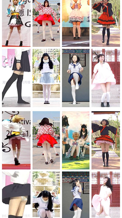 【舞蹈大师】二次元小姐姐舞蹈走光 第一季 007 [8V/679MB]